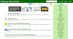 Desktop Screenshot of kolkataclassify.com